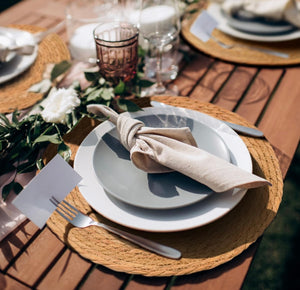 Rattan Charger Plate