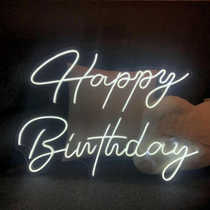 Happy Birthday Neon LED  Sign