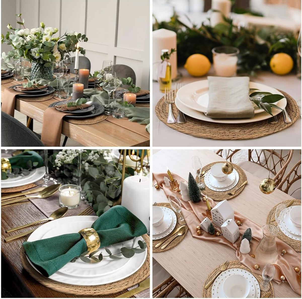 Rattan Charger Plate