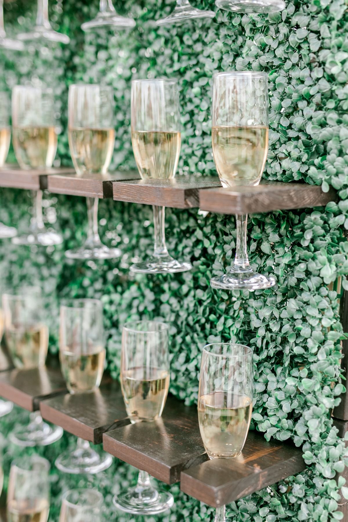 Grass Champagne Wall