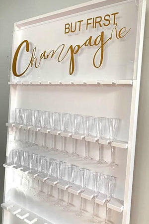 White Champagne Wall