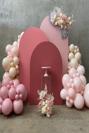 Arched Wall Trio Backdrop- Various Colors