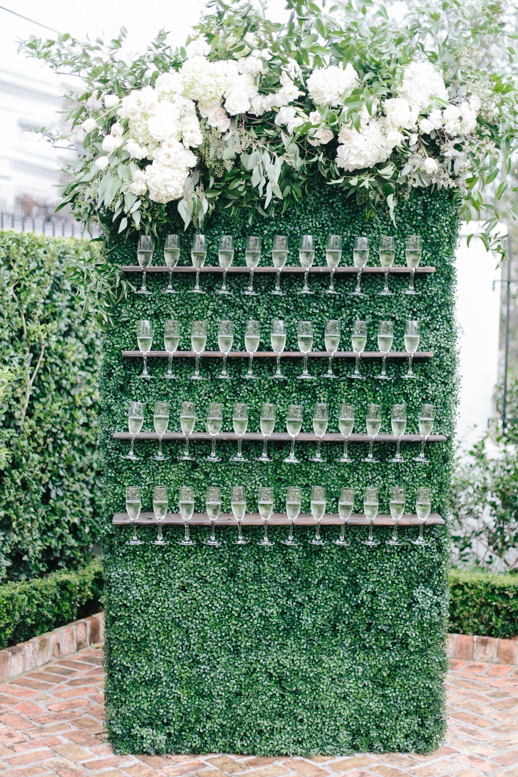 Grass Champagne Wall