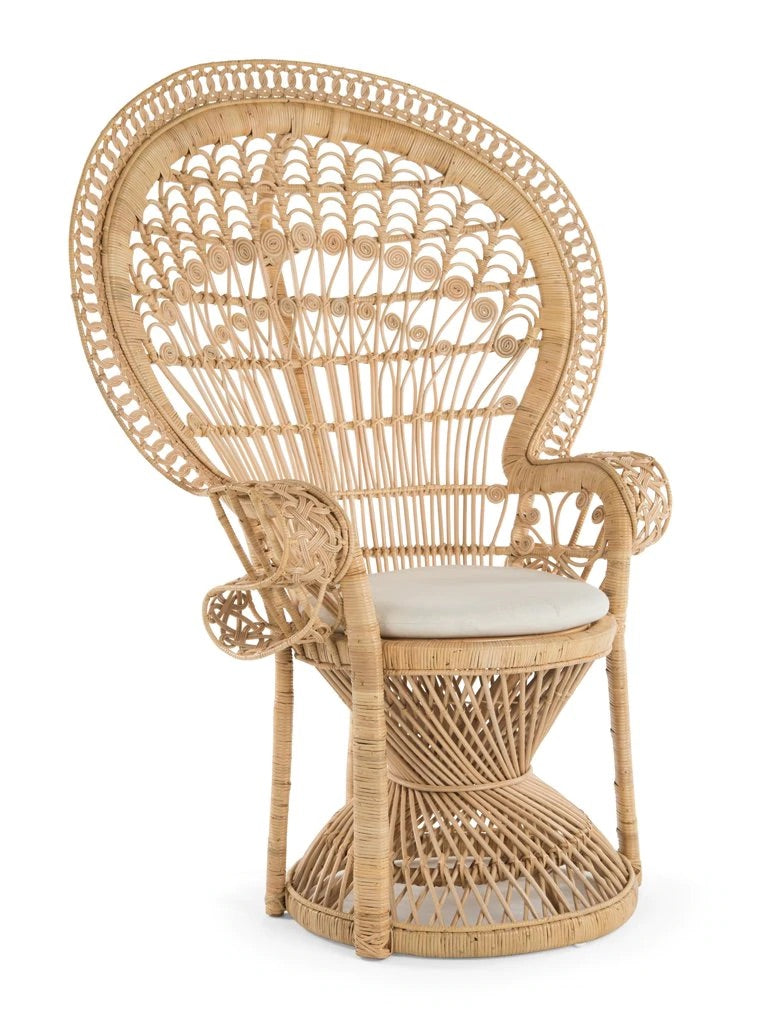 Grand Peacock Rattan Chair Rental