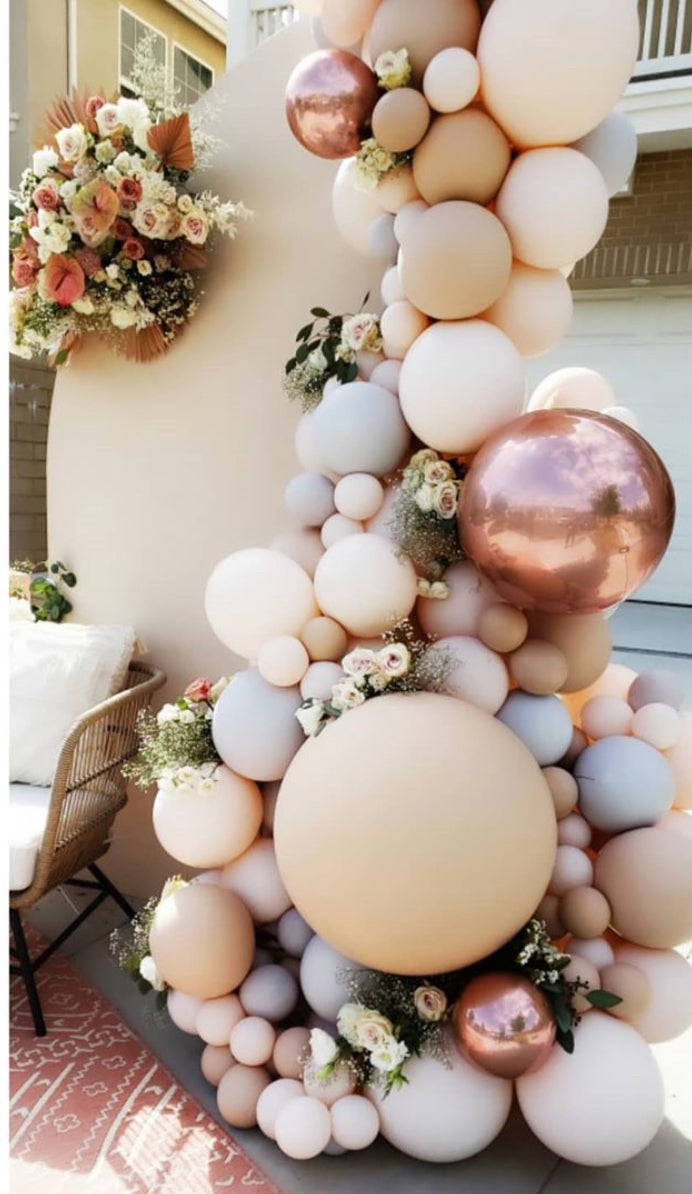 Half Arched Wall Backdrop